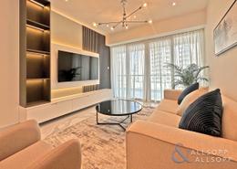 Living Room image for: Apartment - 1 bedroom - 1 bathroom for sale in 8 Boulevard Walk - Mohammad Bin Rashid Boulevard - Downtown Dubai - Dubai, Image 1