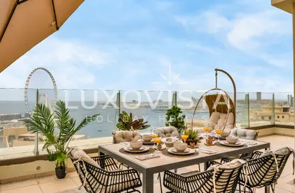 Apartment - 2 Bedrooms - 3 Bathrooms for rent in Shams 1 - Shams - Jumeirah Beach Residence - Dubai