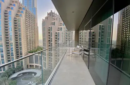 Balcony image for: Apartment - 2 Bedrooms - 3 Bathrooms for rent in The Address Residences Dubai Opera Tower 1 - The Address Residences Dubai Opera - Downtown Dubai - Dubai, Image 1