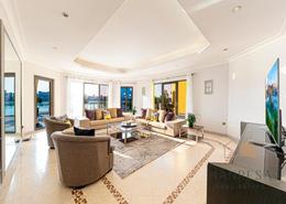 Villa - 5 bedrooms - 5 bathrooms for rent in Garden Homes Frond E - Garden Homes - Palm Jumeirah - Dubai