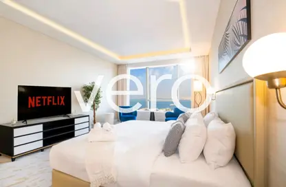 Apartment - Studio - 1 Bathroom for rent in The Palm Tower - Palm Jumeirah - Dubai