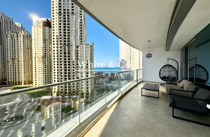 Apartment - 2 Bedrooms - 2 Bathrooms for rent in Trident Grand Residence - Dubai Marina - Dubai