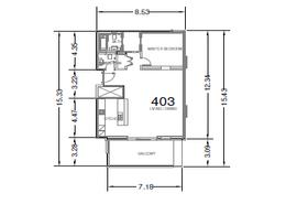 شقة - 1 غرفة نوم - 2 حمامات للكراء في 23B بناية - سيتي ووك - دبي