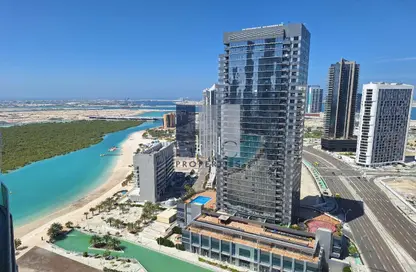Apartment - 2 Bedrooms - 4 Bathrooms for rent in Beach Towers - Shams Abu Dhabi - Al Reem Island - Abu Dhabi