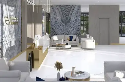 Living Room image for: Apartment - 1 Bedroom - 2 Bathrooms for sale in Binghatti Onyx - Jumeirah Village Circle - Dubai, Image 1