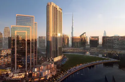 شقة - 1 حمام للبيع في بنينسولا ثري - بنينسولا - الخليج التجاري - دبي