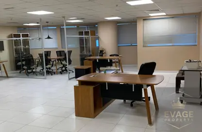 Office Space - Studio - 3 Bathrooms for rent in Falcon Tower 1 - Falcon Towers - Ajman Downtown - Ajman
