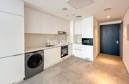 Kitchen image for: Apartment - 1 Bedroom - 2 Bathrooms for rent in Catch Residences By IGO - Jumeirah Village Circle - Dubai, Image 1