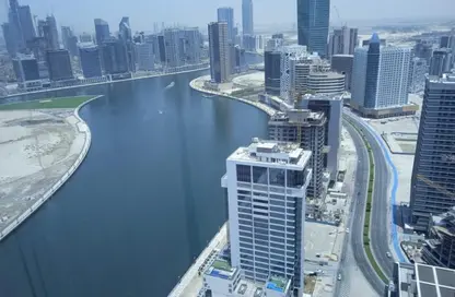 مكتب - استوديو للايجار في برج تشرشل للأعمال - أبراج تشرشل - الخليج التجاري - دبي