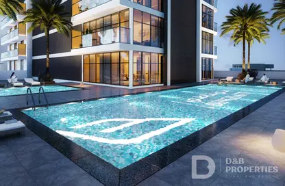 Pool image for: Apartment - 2 Bedrooms - 3 Bathrooms for sale in Burj Binghatti Jacob  and  Co - Business Bay - Dubai, Image 1