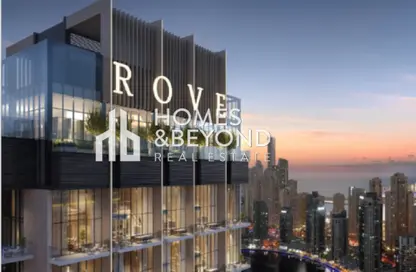 Apartment - Studio - 1 Bathroom for sale in Rove Home Marasi Drive - Business Bay - Dubai