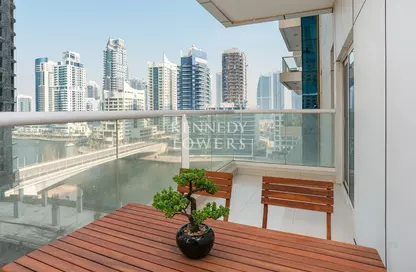 Apartment - 1 Bedroom - 1 Bathroom for rent in Continental Tower - Dubai Marina - Dubai