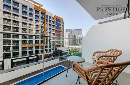 Apartment - Studio - 1 Bathroom for rent in AZIZI Riviera 48 - Meydan One - Meydan - Dubai