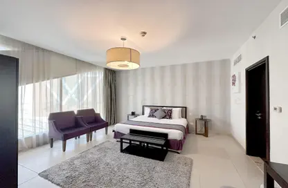 صورة لـ غرفة المعيشة شقة - غرفة نوم - 2 حمامات للايجار في برج نسيمه - شارع الشيخ زايد - دبي ، صورة رقم 1