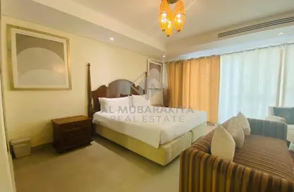 Room / Bedroom image for: Villa - 2 Bedrooms - 3 Bathrooms for rent in Bermuda - Mina Al Arab - Ras Al Khaimah, Image 1