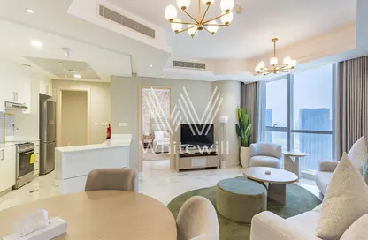 Apartment - 1 Bedroom - 2 Bathrooms for rent in Leaf Tower - Tamouh - Al Reem Island - Abu Dhabi