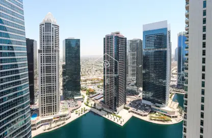 شقة - غرفة نوم - 2 حمامات للايجار في خور الجميرا 1 - (JLT) مجمع X - أبراج بحيرة الجميرا - دبي