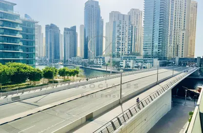 Apartment - 1 Bedroom - 2 Bathrooms for rent in Silverene Tower A - Silverene - Dubai Marina - Dubai