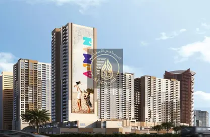 Apartment - 1 Bedroom - 2 Bathrooms for sale in Ajman One - Phase 2 - Ajman Downtown - Ajman