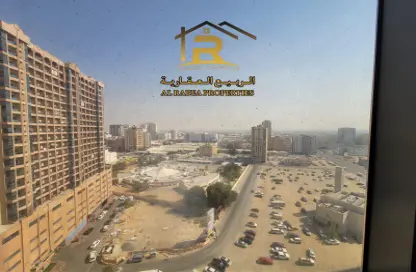 Outdoor Building image for: Apartment - 2 Bedrooms - 3 Bathrooms for sale in Al Naemiya Tower 3 - Al Naemiya Towers - Al Nuaimiya - Ajman, Image 1