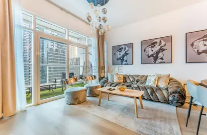 Apartment - 2 Bedrooms - 3 Bathrooms for rent in Continental Tower - Dubai Marina - Dubai