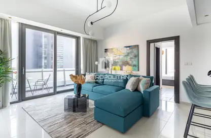 شقة - غرفة نوم - 2 حمامات للبيع في B برج سيلفرين - سيلفيرين - دبي مارينا - دبي