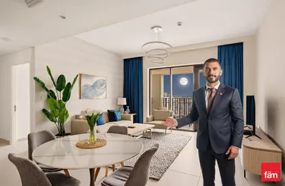 Apartment - 1 Bedroom - 1 Bathroom for rent in Surf - Creek Beach - Dubai Creek Harbour (The Lagoons) - Dubai