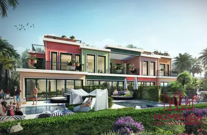 Townhouse - 3 Bedrooms - 3 Bathrooms for sale in Portofino - Damac Lagoons - Dubai