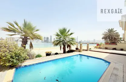 Villa - 5 Bedrooms - 6 Bathrooms for rent in Garden Homes Frond O - Garden Homes - Palm Jumeirah - Dubai