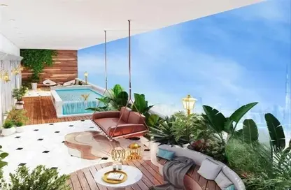 Terrace image for: Apartment - 1 Bedroom - 2 Bathrooms for sale in Vincitore Aqua Dimore - Dubai Science Park - Dubai, Image 1