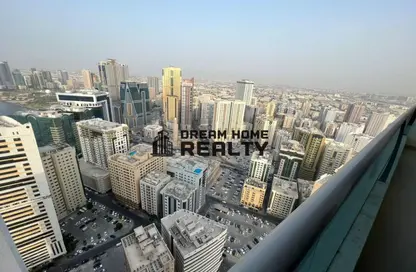 شقة - 2 غرف نوم - 2 حمامات للايجار في برج النخلة 2 - أبراج النخلة - المجاز - الشارقة