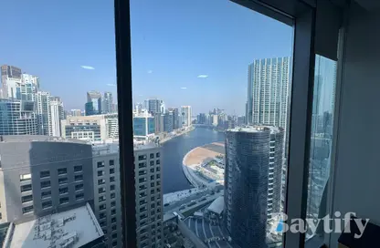 مكتب - استوديو - 1 حمام للايجار في برج بايناري - الخليج التجاري - دبي