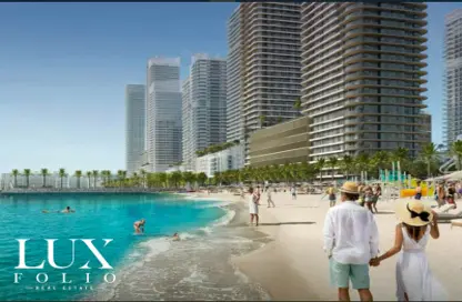 Apartment - 2 Bedrooms - 2 Bathrooms for sale in Seapoint - EMAAR Beachfront - Dubai Harbour - Dubai
