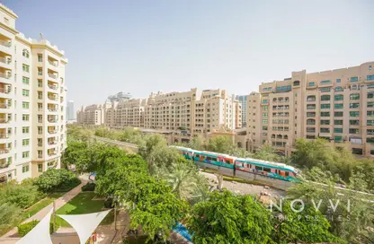 شقة - غرفة نوم - 1 حمام للايجار في الحمري - مساكن شور لاين - نخلة جميرا - دبي