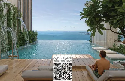 شقة - 2 غرف نوم - 2 حمامات للبيع في برج الكورنيش - طريق كورنيش عجمان - عجمان