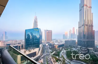 Apartment - 2 Bedrooms - 2 Bathrooms for rent in Burj Vista 1 - Burj Vista - Downtown Dubai - Dubai
