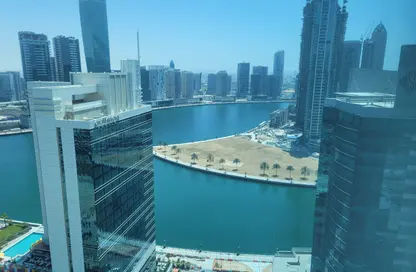 Business Centre - Studio - 3 Bathrooms for rent in The Prime Tower - Business Bay - Dubai