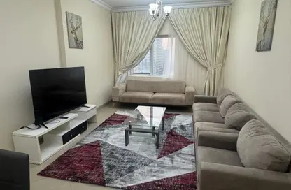 Apartment - 2 Bedrooms - 3 Bathrooms for rent in Al Taawoon Tower 1 - Al Taawoon Towers - Al Khan - Sharjah
