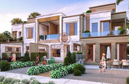 Townhouse - 5 Bedrooms - 6 Bathrooms for sale in Monte Carlo - Damac Lagoons - Dubai