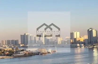 شقة - غرفة نوم - 2 حمامات للبيع في أورينت تاور 1 - أورينت تاور - البستان - عجمان