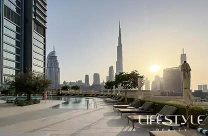 شقة - غرفة نوم - 2 حمامات للايجار في برج فيدا دبي مول 2 - فيدا ريزيدنس دبي مول - دبي وسط المدينة - دبي