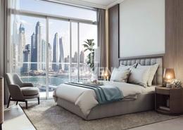 Room / Bedroom image for: Apartment - 1 bedroom - 1 bathroom for sale in Palace Beach Residence - EMAAR Beachfront - Dubai Harbour - Dubai, Image 1