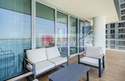 Apartment - 3 Bedrooms - 3 Bathrooms for rent in Beach Isle - EMAAR Beachfront - Dubai Harbour - Dubai