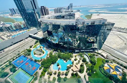 Apartment - 1 Bedroom - 2 Bathrooms for rent in The Gate Tower 2 - Shams Abu Dhabi - Al Reem Island - Abu Dhabi