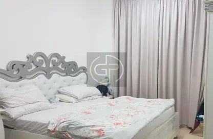 Room / Bedroom image for: Apartment - 1 Bedroom - 2 Bathrooms for rent in City Tower - Al Nuaimiya - Ajman, Image 1
