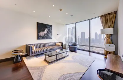 شقة - 2 غرف نوم - 3 حمامات للايجار في برج خليفة - برج خليفة - وسط مدينة دبي - دبي