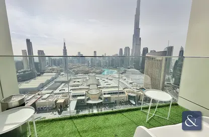 Terrace image for: Apartment - 3 Bedrooms - 3 Bathrooms for sale in Downtown Views - Downtown Dubai - Dubai, Image 1