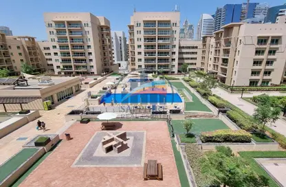 Pool image for: Apartment - 2 Bedrooms - 2 Bathrooms for rent in Al Ghozlan 3 - Al Ghozlan - Greens - Dubai, Image 1