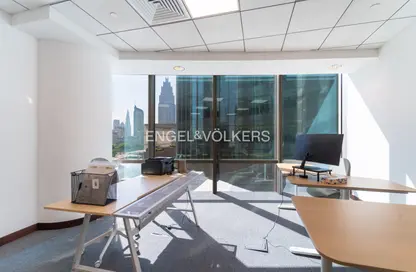 Office Space - Studio - 1 Bathroom for rent in North Tower - Emirates Financial Towers - DIFC - Dubai