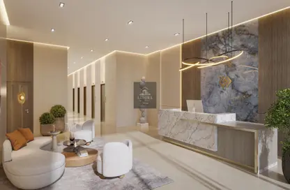 Apartment - 1 Bedroom - 2 Bathrooms for sale in Tower C1 - Ajman Pearl Towers - Ajman Downtown - Ajman